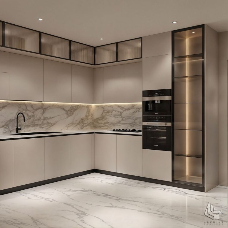 مطابخ سهلة التنظيف بالرياض